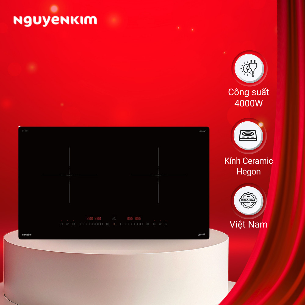 Bếp từ đôi Comfee CIH-40DHE