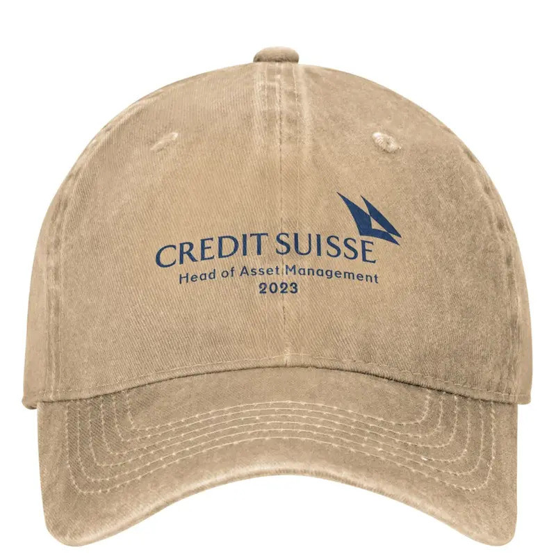 Mũ bóng chày Credit Suisse Logo 2023 - Thích hợp cho hoạt động ngoài trời, unisex