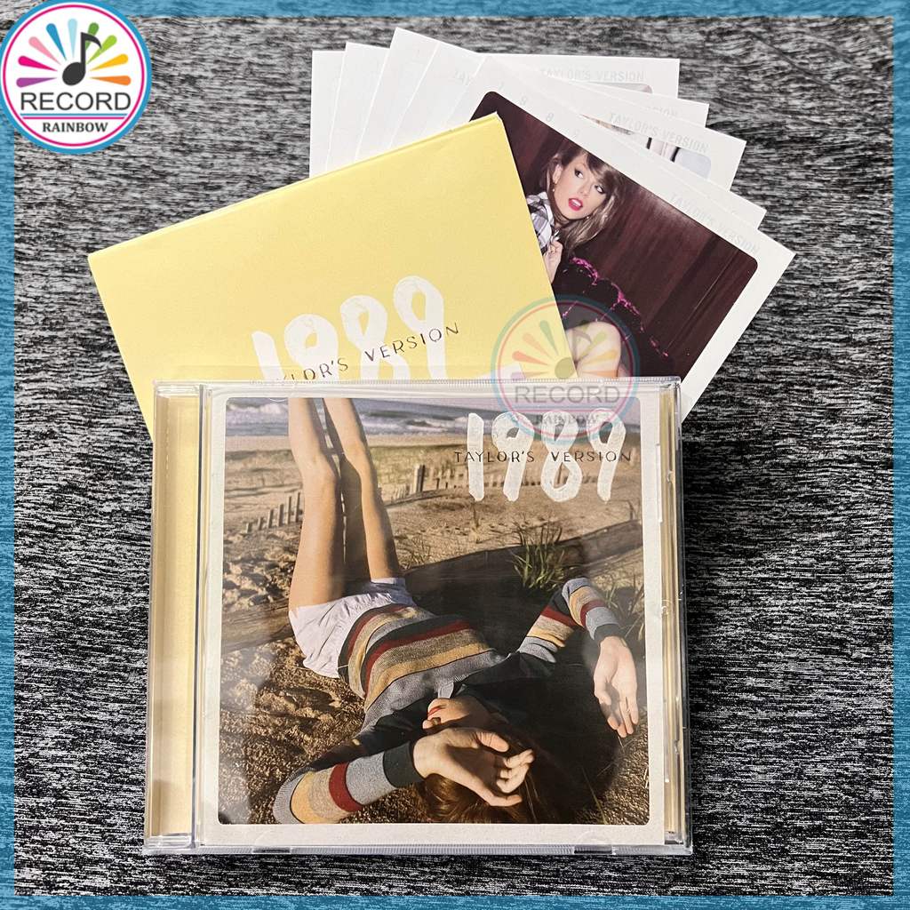 Taylor Swift 1989 Taylor's Version Sunrise Boulevard Yellow Deluxe Polaroid Edition Original CD Albu