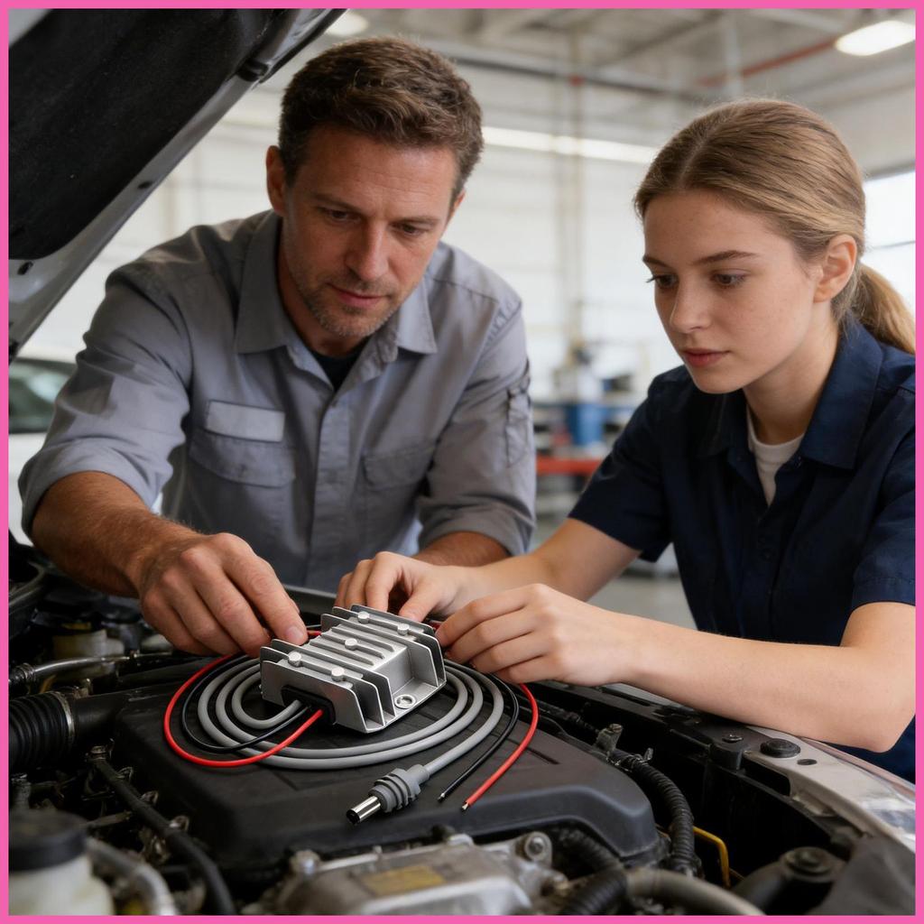 Bộ Chuyển Đổi Nguồn Du Lịch 112V / 24V Sang 30V 3.5A Sạc Adapter Biến Áp DC Boost Adapter Cho Xe RV 