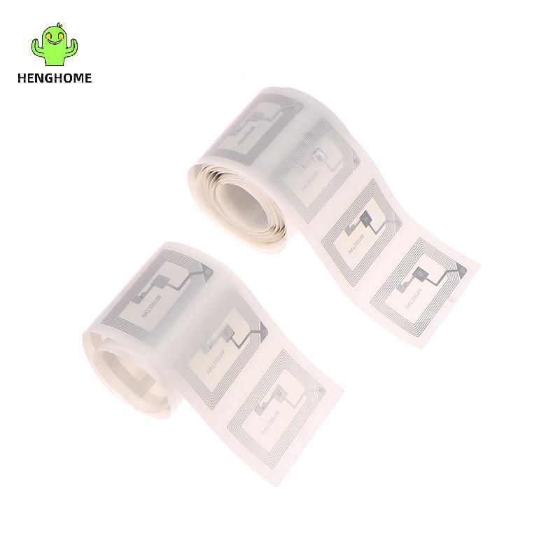 HENGHOME 10 / 20 / 100 Chiếc Chip NFC Ntag213 Stier Wet Inlay 13.56 MHz Thẻ Nhãn RFID 213 Chống-ing 