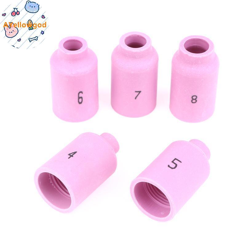 AYellowgod 42mm 54N14 54N15 54N16 54N17 54N18 Vòi phun gốm Alumina cho TIG WP17 18 26 Phụ kiện đèn p