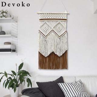 Devoko Thảm macrame Treo Tường Trang Trí Phong Cách boho