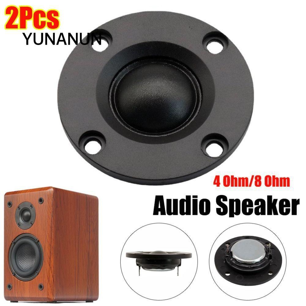 Loa Tweeter YUNAUN, Loa âm thanh 10W-20W 4 Ohm / 8 Ohm, Màng lụa tròn 52MM
