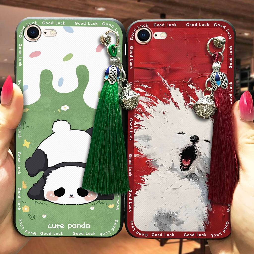 Ốp Điện Thoại Tua Rua Chuông Cho iphone 7 / 8 / SE 2020 / 2022 / SE2 / SE3 / ip7 / ip8 Graffiti Chốn