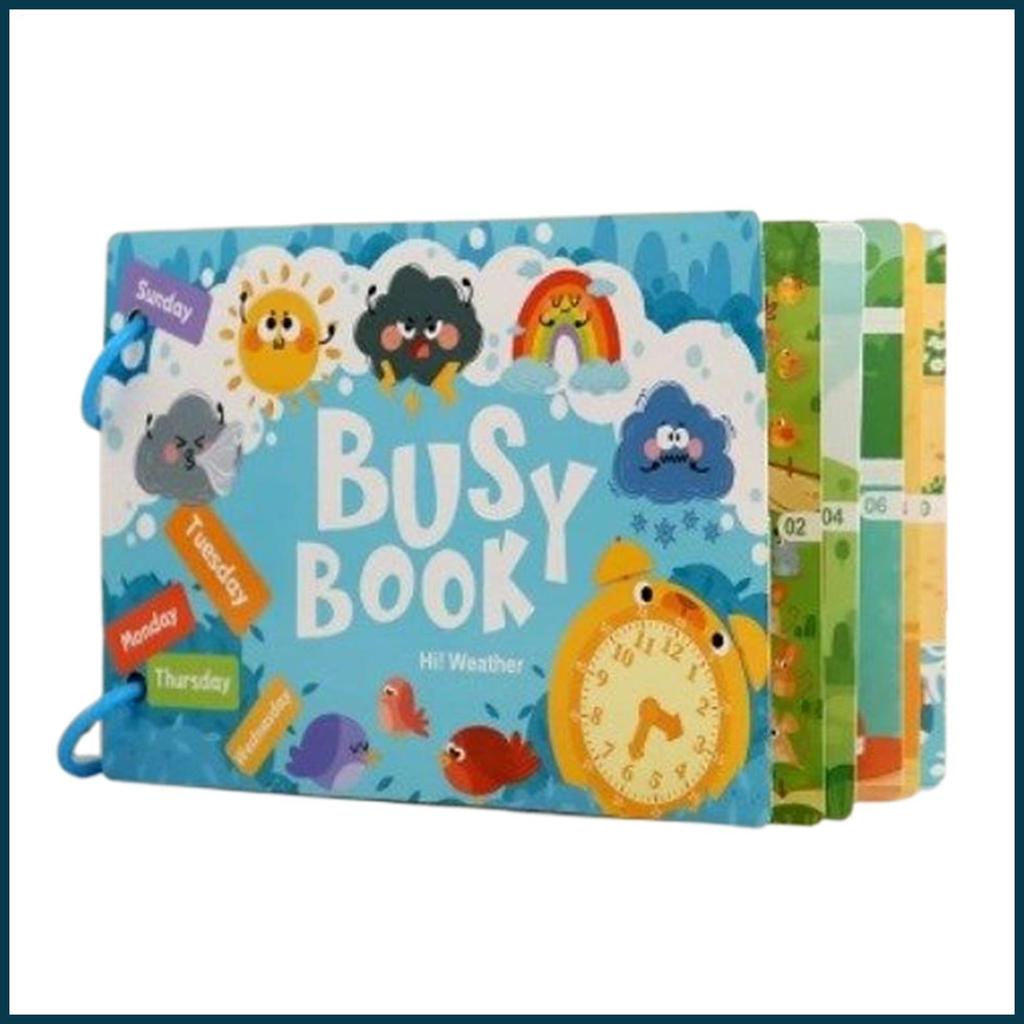 Sách học tập cho trẻ mới biết đi Đồ chơi vui nhộn Tương tác Trẻ em Sách bài tập Đồ chơi du lịch cho 