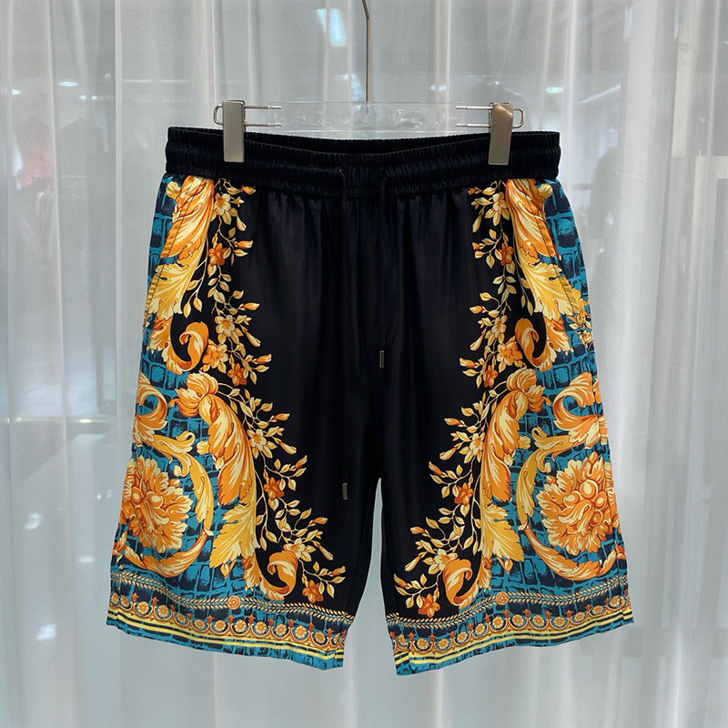 FM2Z Versace 2025New Summer Fashion Digital Print Men's Beach Shorts