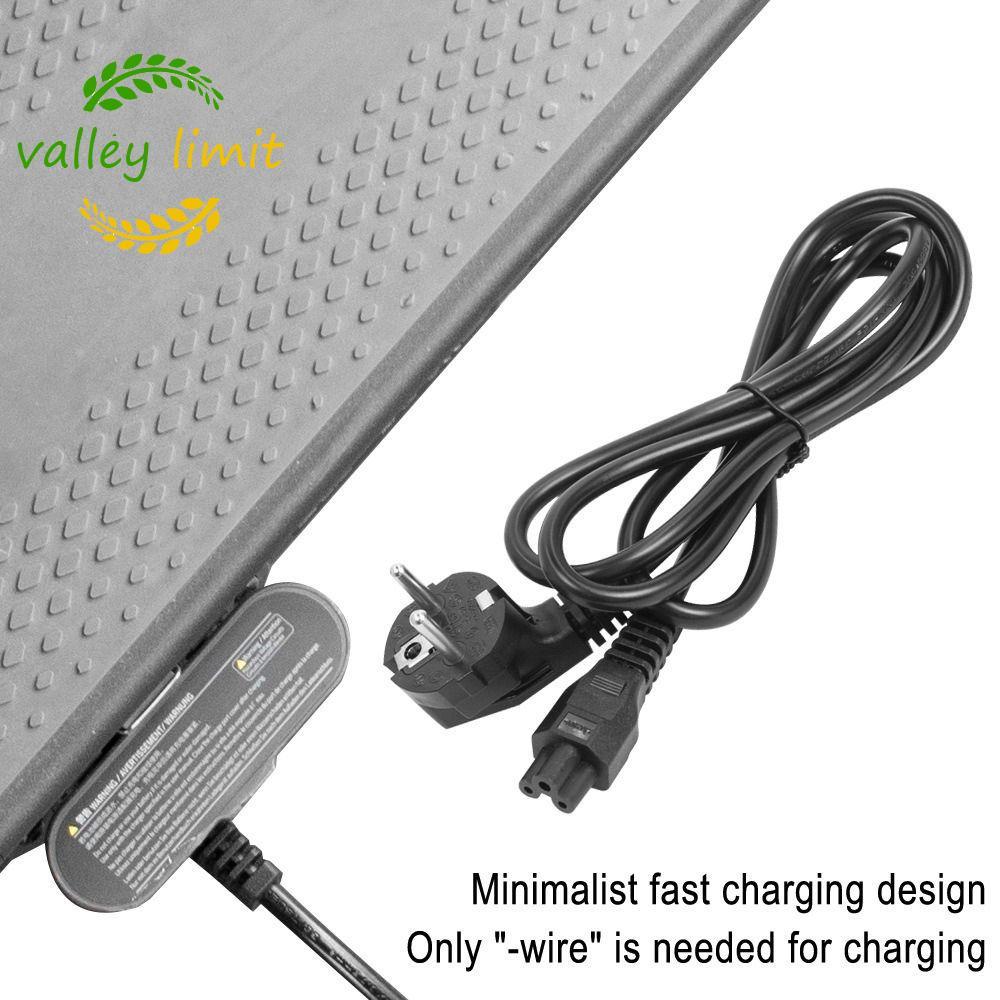Cáp sạc pin VALLEY LIMIT, Dây sạc phích cắm EU Dây cấp nguồn Dây chuyển đổi nguồn, Xe tay ga điện Lõ