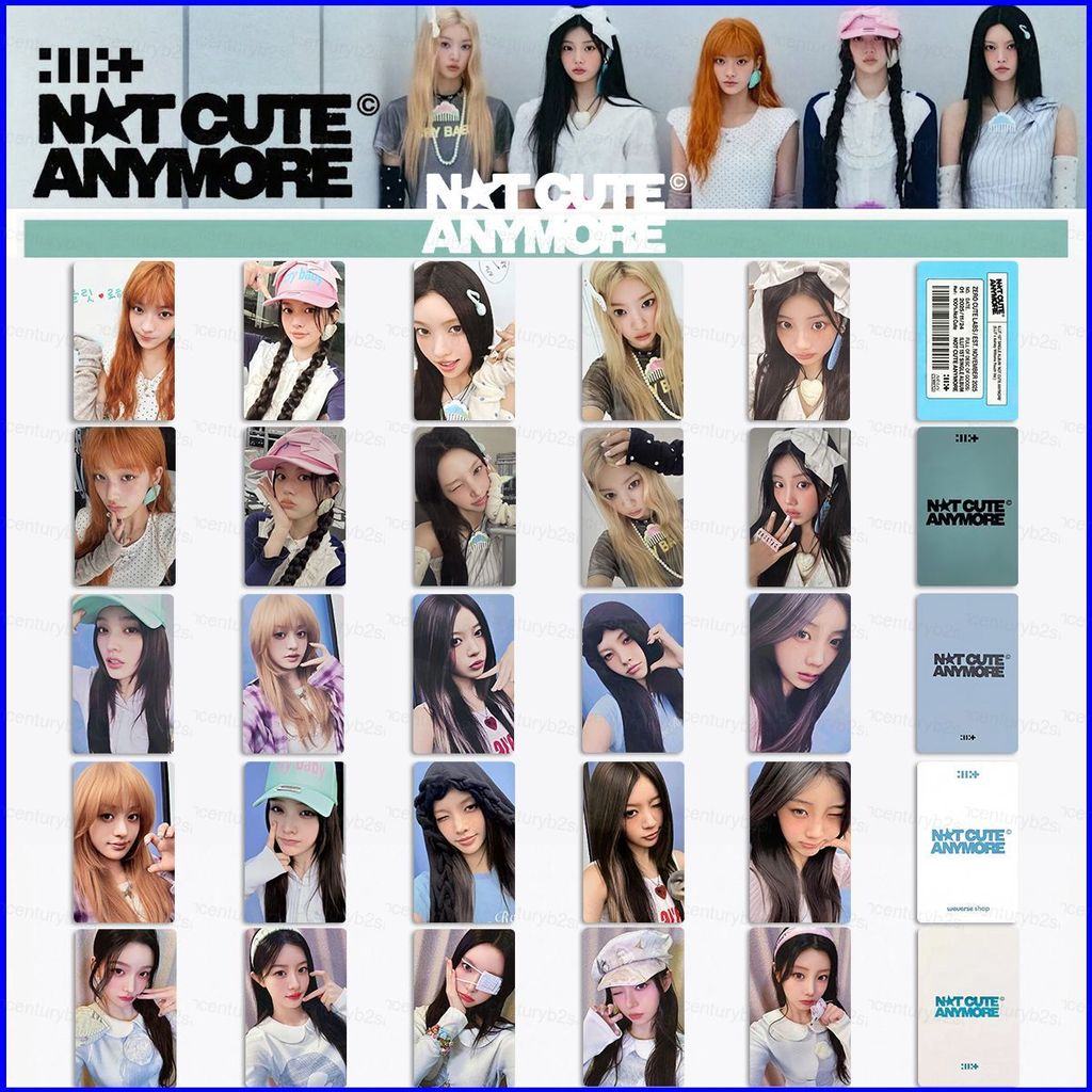 G2P 5 Cái / bộ ILLIT LOMO Card YUNAH MOKA Album KHÔNG DỄ DÀNG Bưu Thiếp Bộ Sưu Tập Ngôi Sao Ngoại Vi