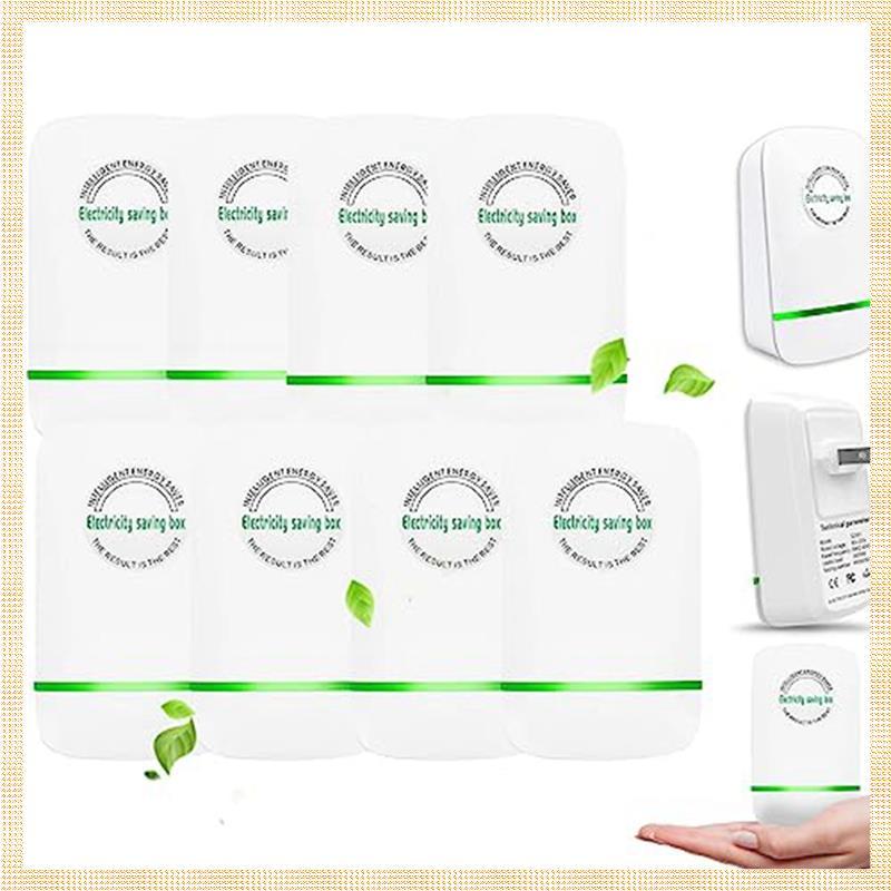 [1fnejakblh.ph] 8 miếng Stop Watt Saver Stop Watt Thiết bị tiết kiệm Stop Watt Householde - Phích cắ