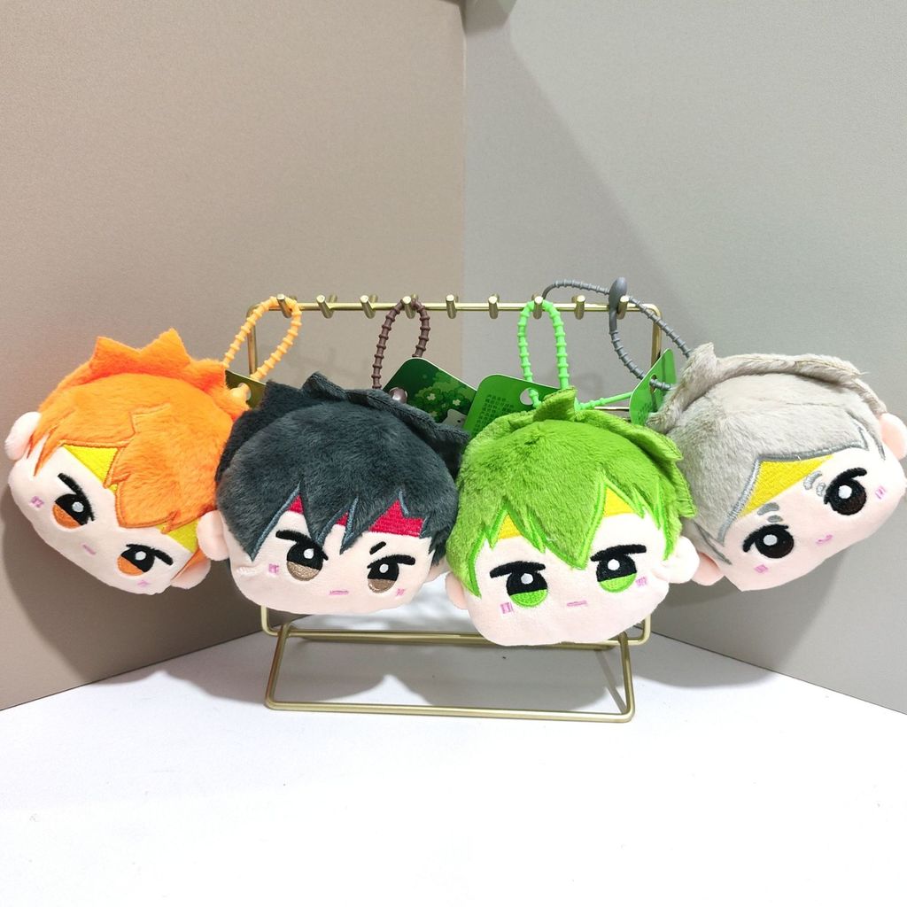 baoluan#Cute and Adorable 2D Plush Toy Pendant, Haikyuu Coin Purse, Doll Bag Decoration, Keychain8ee