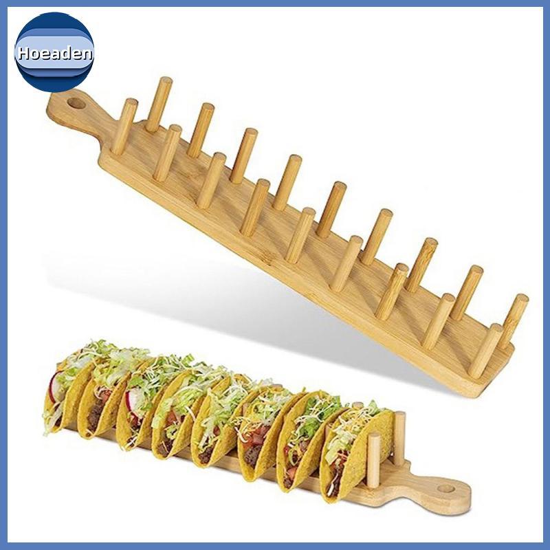 Hoeaden Tre Taco Giữ 8 Tacos Mỗi Khay Taco Đa Năng Thực Phẩm Đứng Vỏ Cứng Tacos Ra Cho Nhà Bếp Charc
