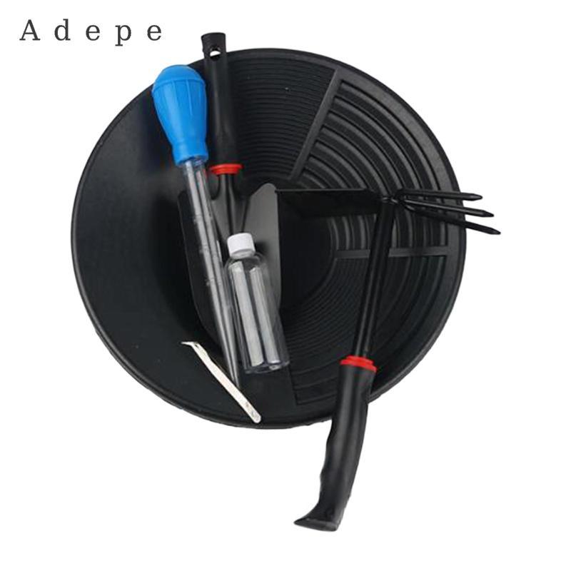 Bộ chảo vàng Panning Panning bên trong Bends Thiết bị thăm dò Bedrock lộ