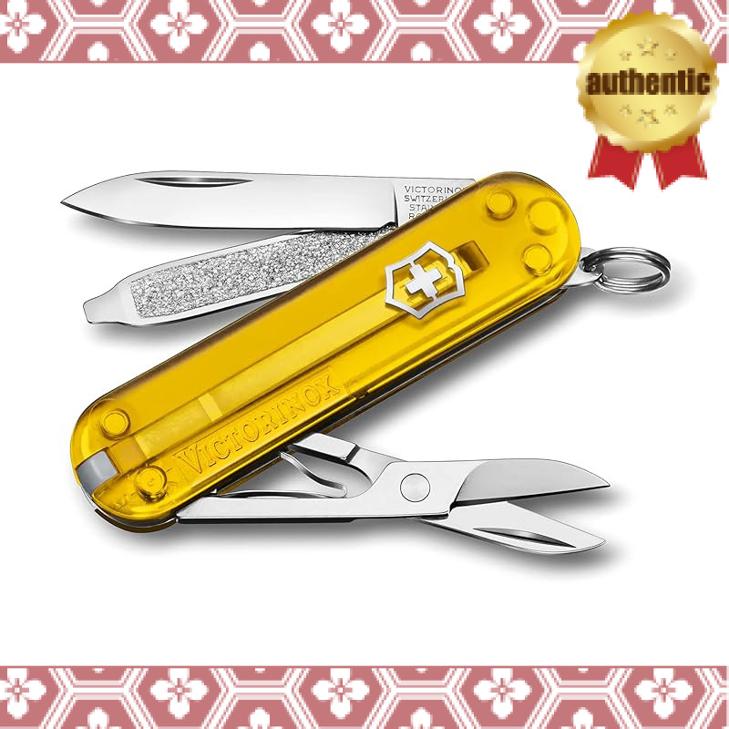 VICTORINOX Classic SD Classic Colors Tuscan Sun Swiss Army Knife Multi-tool Knife Disaster Preparedn