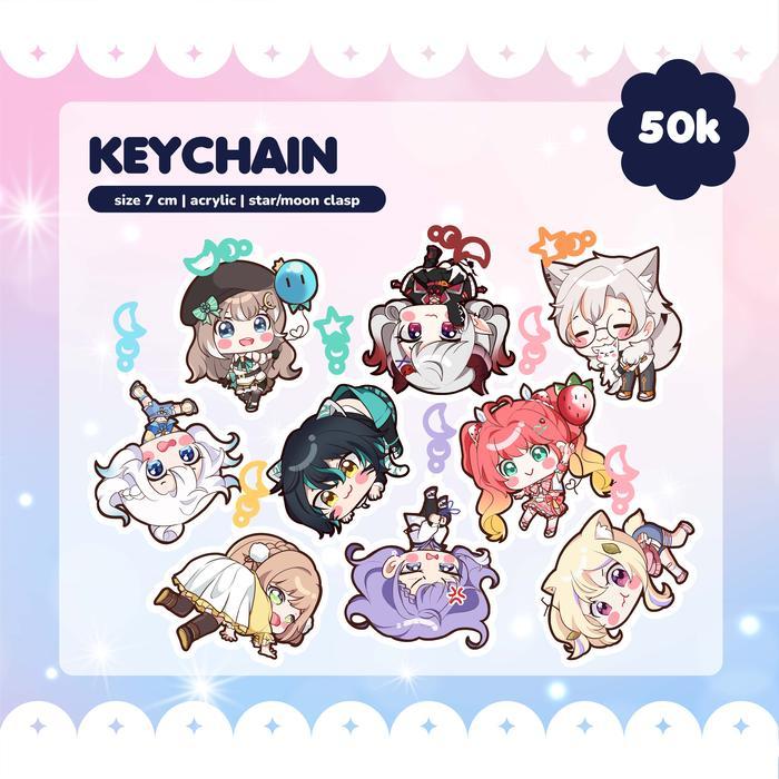 Keychain Talent Re:Memories Edisi Chibi - Elaine
