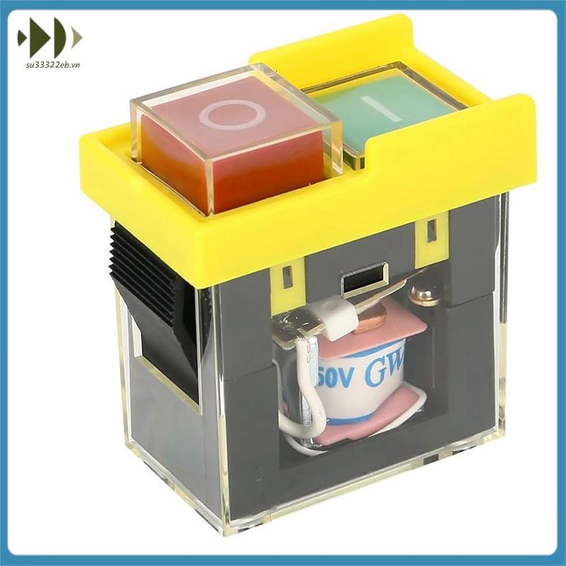 [su33322eb.vn] Công tắc bảo vệ mất điện Kjd6 5E4 250V 6A Chống nước điện từ, Công tắc công cụ mất đi
