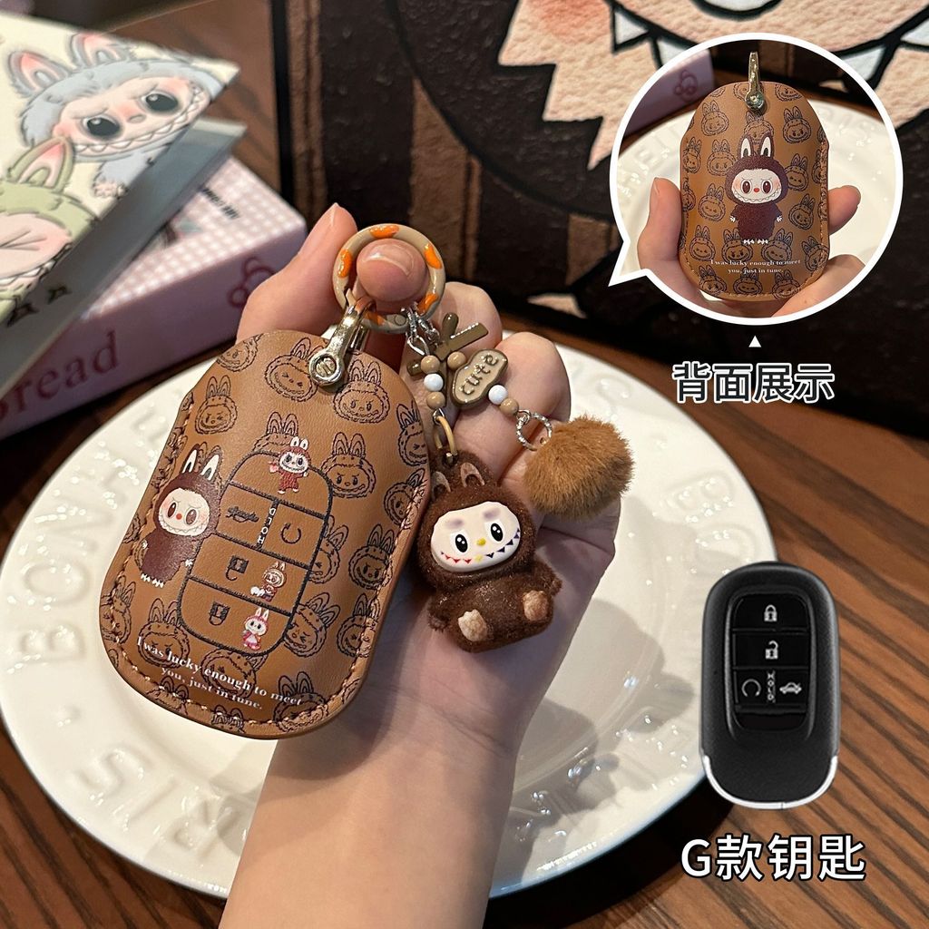 Ốp Chìa Khoá HONDA city Rs 2025 City/CRV 2025/Civic/ HRV/BRV/ Brio/Accord/Leather Bọc Chìa Khoá