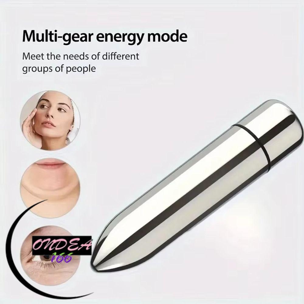 Máy mát xa rung Mini ONDEAL66, điều trị massage mặt và mắt thúc đẩy thanh massage hấp thụ kem dưỡng da, Búa massage di động cho công cụ làm đẹp gia đình và du lịch