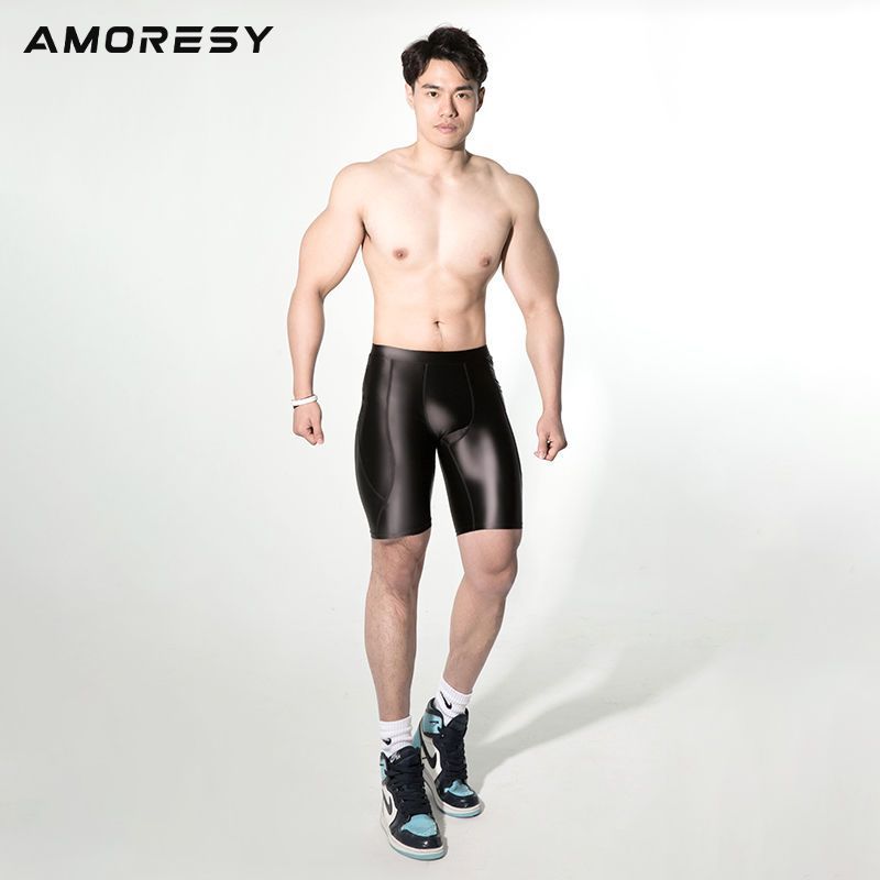 Hàng sẵn có Đồ bơi chống nắng Đồ bơi gợi cảm AMORESY Poseidon Series Mid-Waist Spandex Skinny Định h