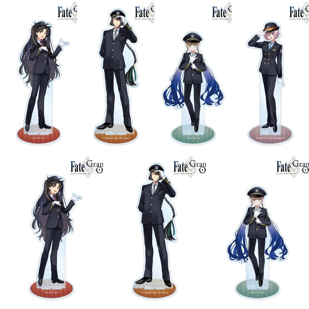 Mô hình Standee Anime Fate/Grand Order FGO Mica Acrylic trang trí bàn học nhân vật Ishtar Mash Nemo 