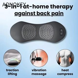 Máy mát xa lưng 3 trong 1 AONOKEY, Giảm đau lưng bảo vệ cột sống thoải mái, Hỗ trợ đĩa thoát vị Chức năng nhiệt Kỹ thuật Shiatsu Massage lưng dưới