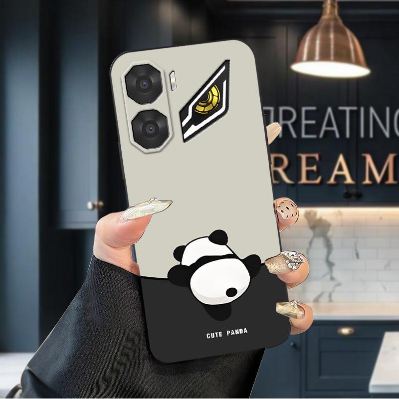Ốp Lưng Cho ZTE Nubia Neo 2 5G Neo 3 GT Neo 3 5G Neo 5G Âm Nhạc Nubia 2 Matte Dễ Thương Panda Vỏ Bảo