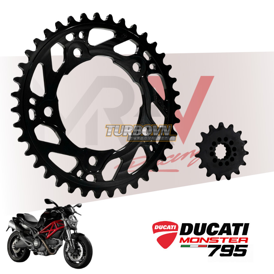 Nhông Sên Dĩa MREV cho xe Ducati Monster 795 (N-111, D-141)