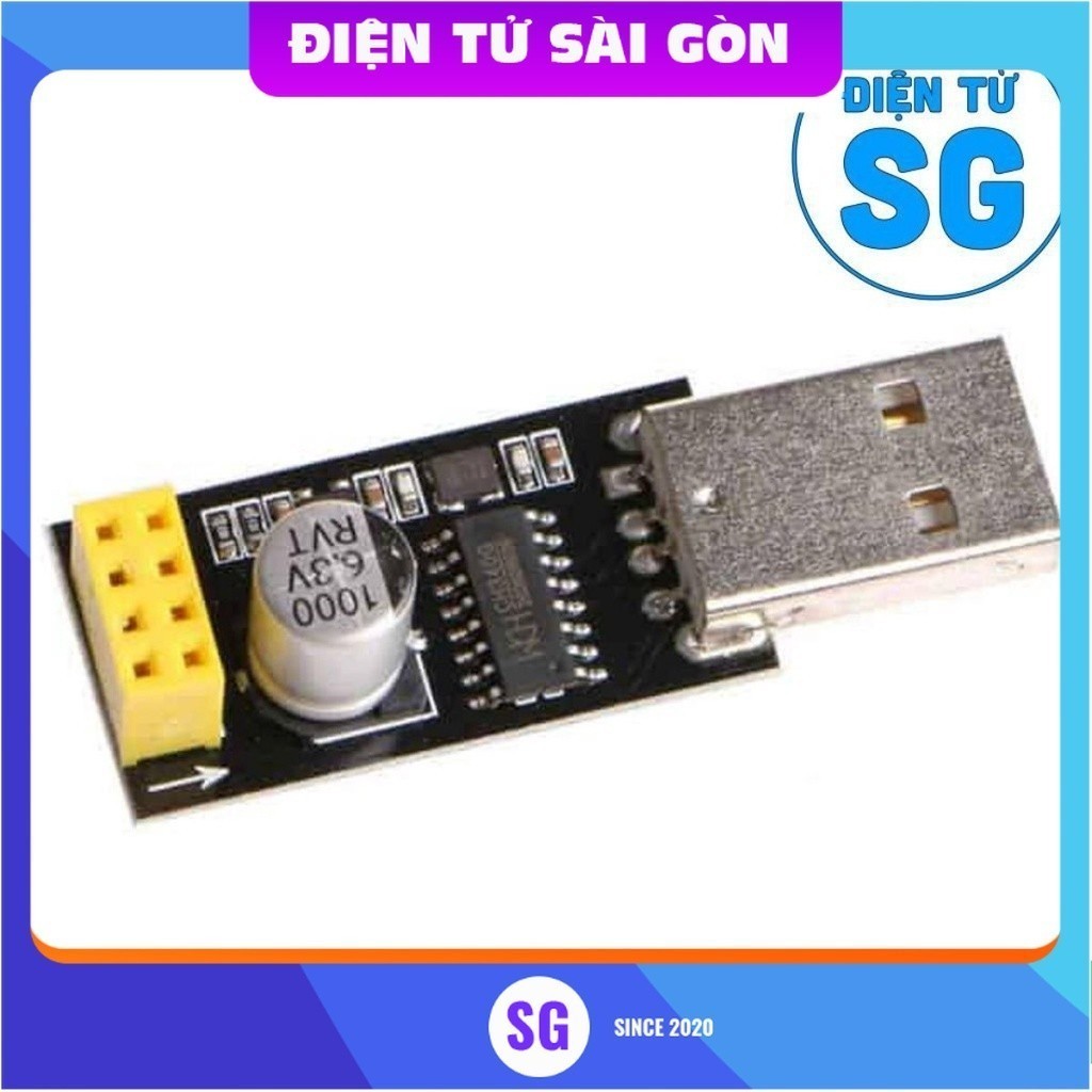 USB Adapter Mạch Thu Phát Wifi ESP8266 Uart ESP-01 - CE6G