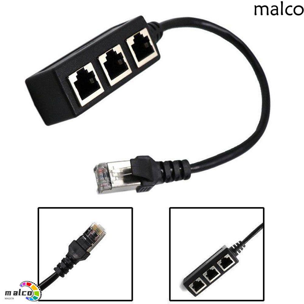 KIXON RJ45 Splitter Network Cáp kỹ thuật số LAN Ethernet cho đầu nối mạng mở rộng