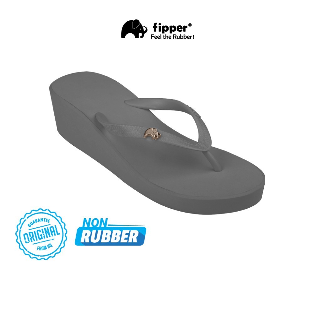 YD2 Fipper Wedges-S chống rỉ sét dành cho nữ màu xám