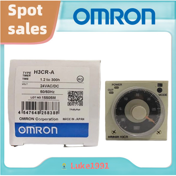 Rơle thời gian OMRON H3CR-A8 H3CR-A H8L A8 AC100 ~ 240V12-48VDC 1.2 S-300H Hàng có sẵn