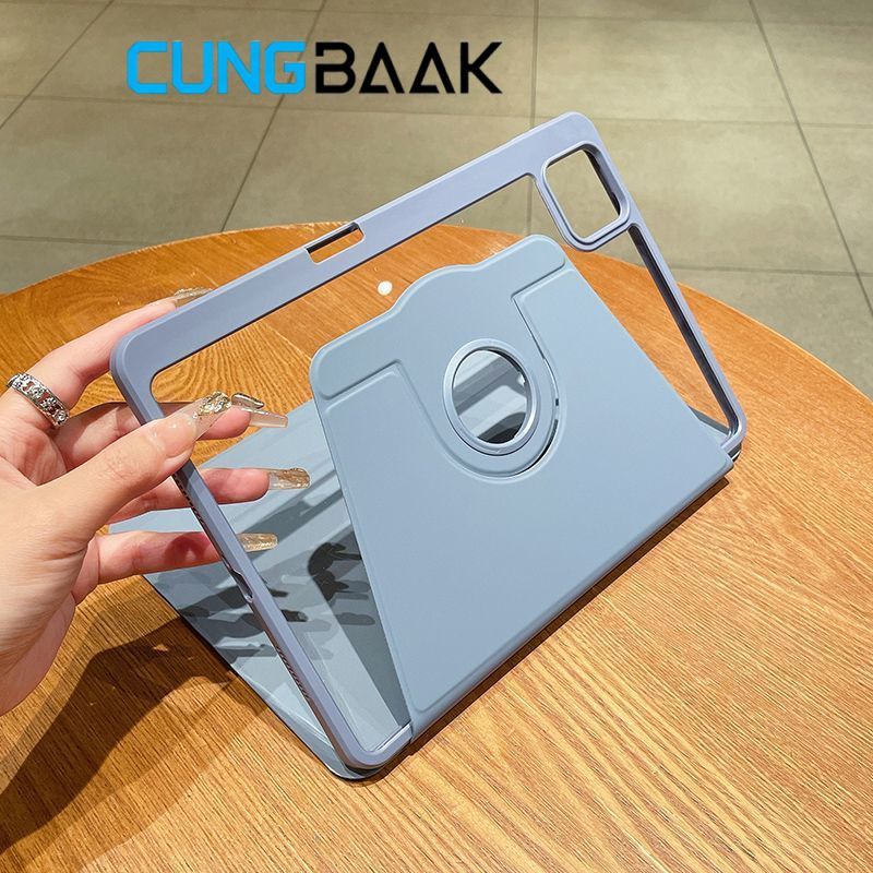 CUNGBAAK Ốp Lưng Xiaomi Pad 8 360° Xoay Chống Sốc | Tương thích: Pad 7/7 Pro/8 Pro/POCO Pad/Redmi Pad Pro