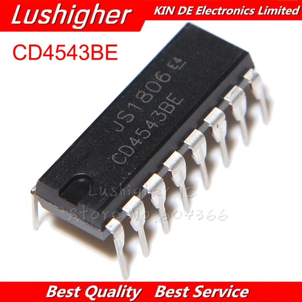 10 CÁI CD4543BE DIP16 CD4543 DIP IC gốc
