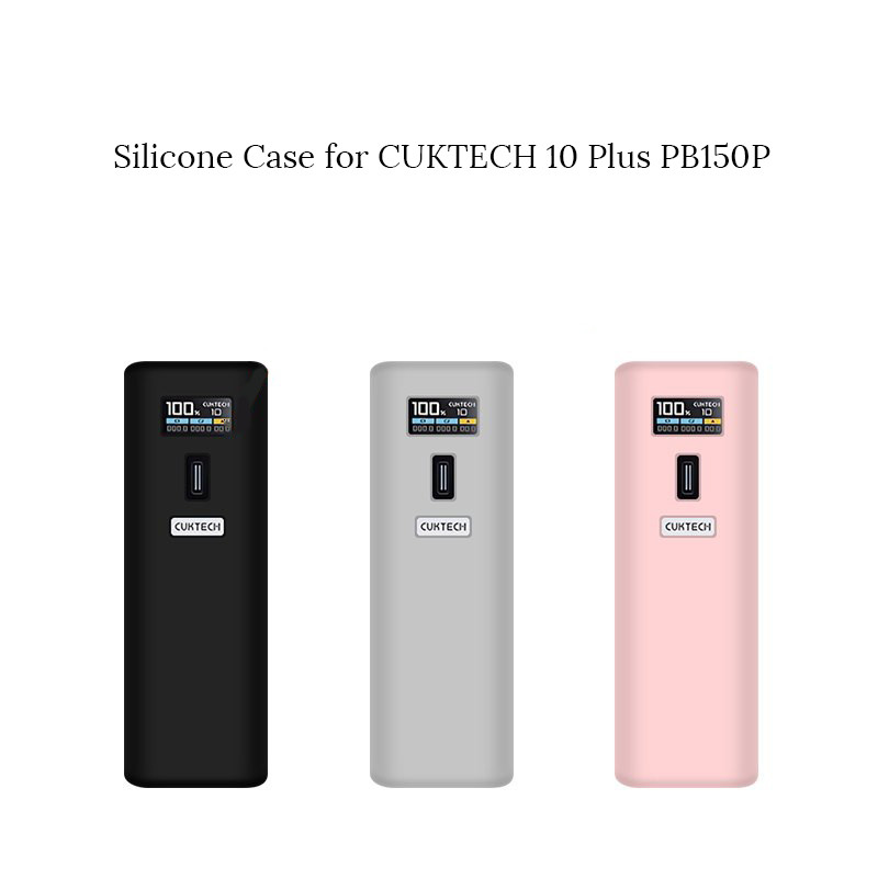 Ốp Bảo Vệ Silicon Cho CUKTECH 10 Plus Super Power Stick (PB150P) Chống Sốc Chống Trơn Trượt Full Cov