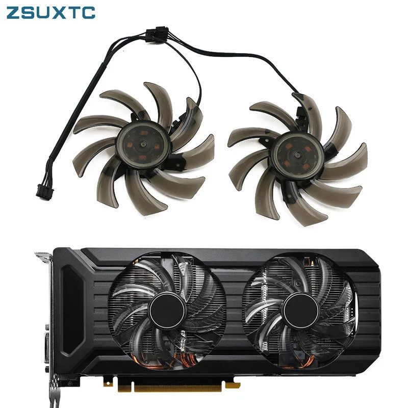 HL 2 Cái / bộ 87mm (90mm) GA91S2U, Quạt Card Video GPU, Dành Cho Quạt Palit GeForce CMP 30HX 6G, GTX