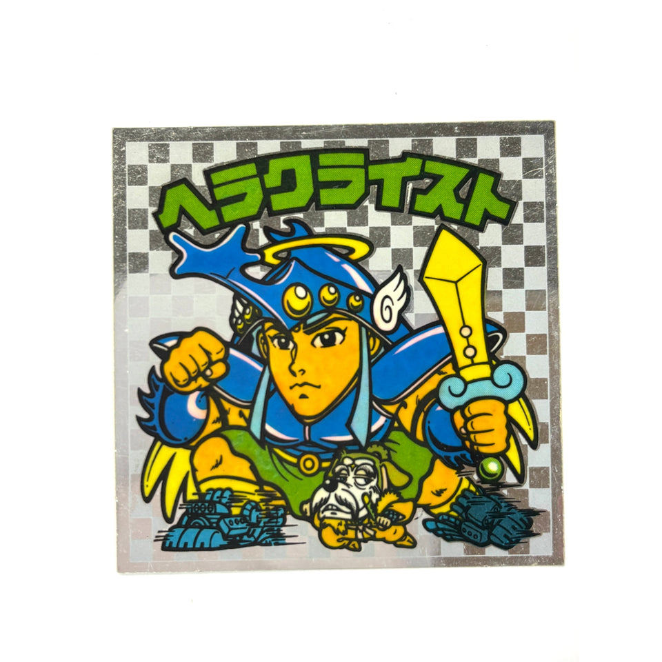 Lotte Bikkuriman Sticker Devil VS Angel Herakleist Vintage (E) JAPAN