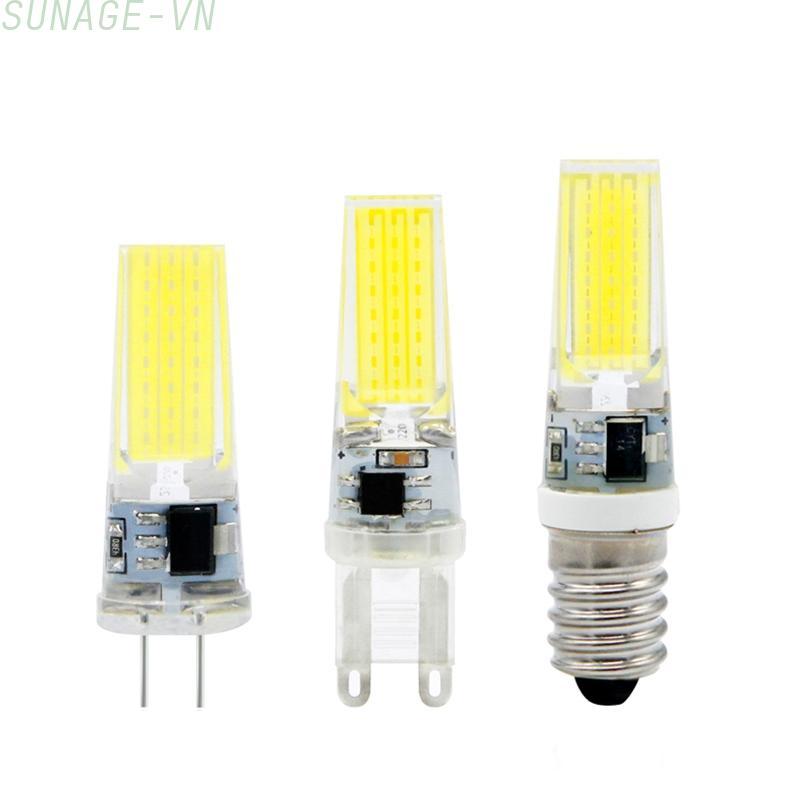 【SUNAGE】Long lasting Illumination G4 G9 E14 9W COB 2508 LED Dimmable Bulb 220V Corn Lamp【HOT Fashion