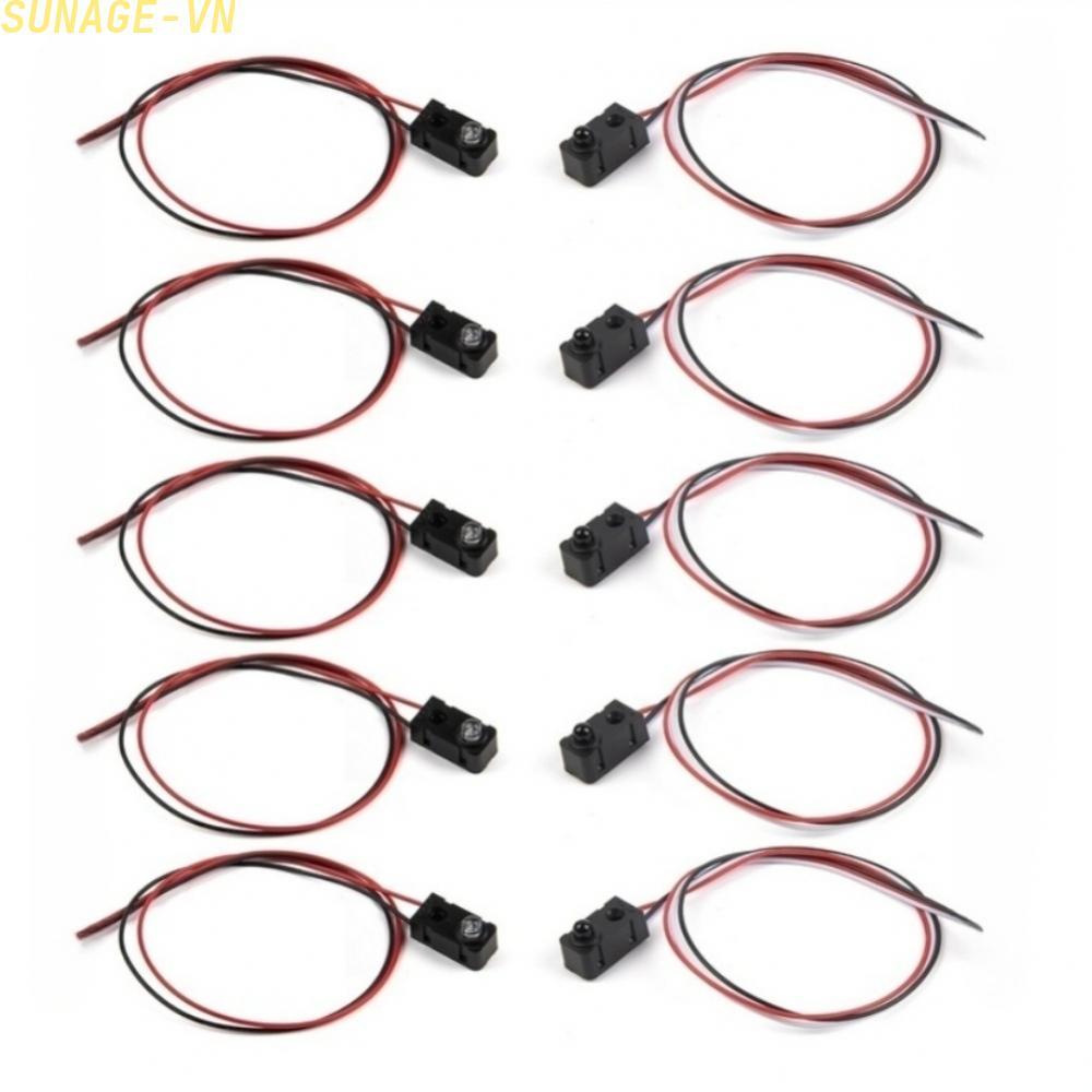 【SUNAGE】5 Pieces For IR Break Beam Sensor Modules for Fast and Accurate Object Detection【HOT Fashion