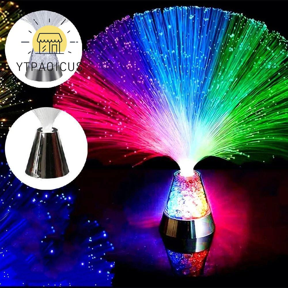 Đèn sợi quang YURUYI, Đèn LED nhiều màu sợi quang, Trang trí nội thất Trang trí ngày lễ thay đổi màu