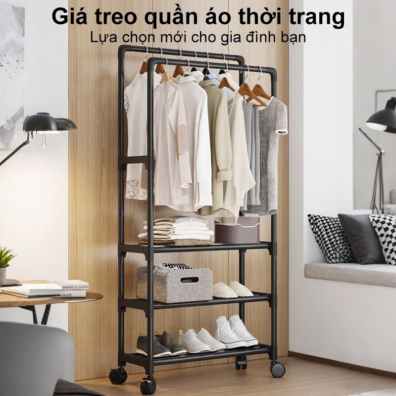 BIBOOS MALL Kệ Để Giày Có Nhiều Móc Treo Đồ Tiện Tích Kệ Giày Dép Đa Năng Kệ Giày 1-5 Tầng