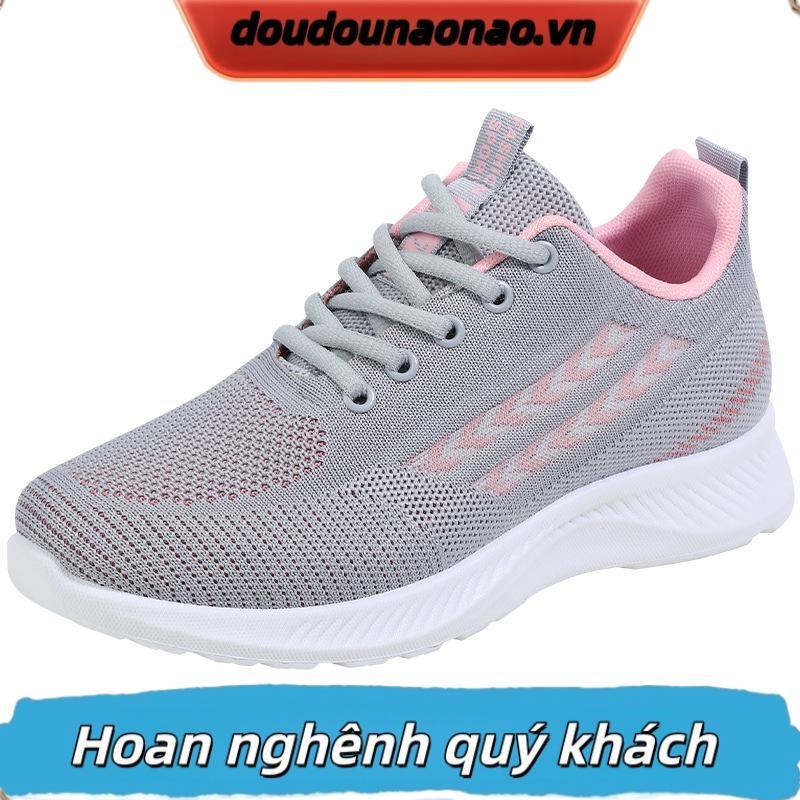 bitis hunter Bitis Giày nữ 2024 giày thường mẫu mới mùa xuân và mùa hè giày chạy bộ nhẹ nhàng đế mềm