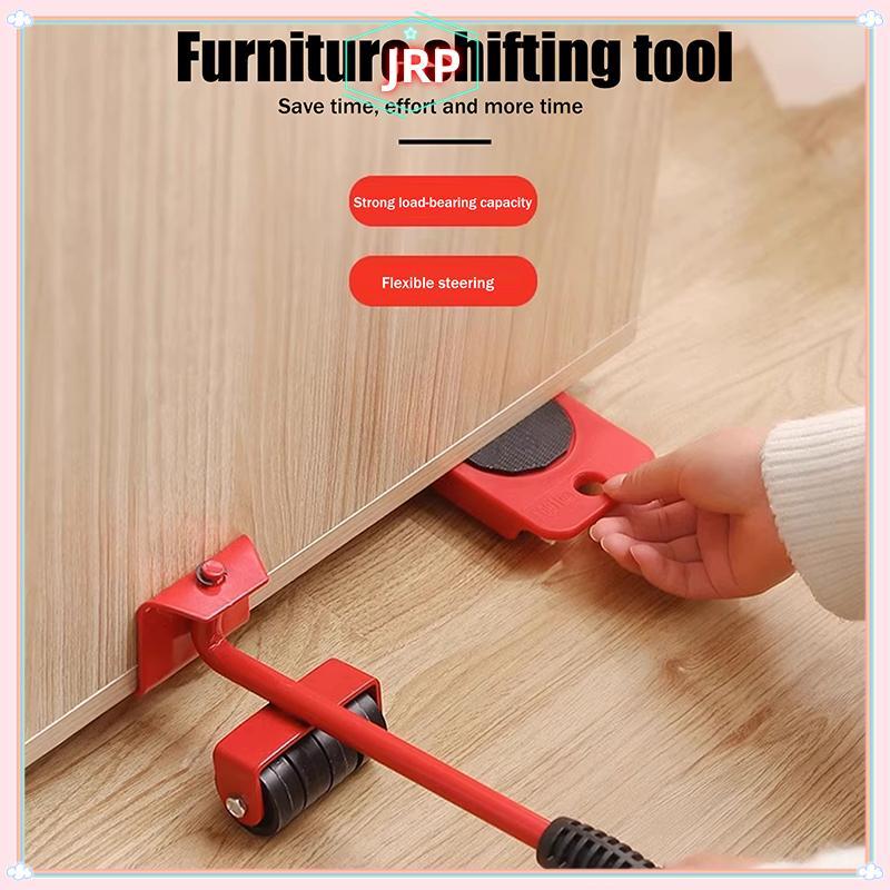 JRP Đồ Nội Thất Hạng Nặng Nâng Dụng Cụ Vận Chuyển Nội Thất Mover Bộ 4 Di Chuyển Con Lăn 1 Bánh Thanh