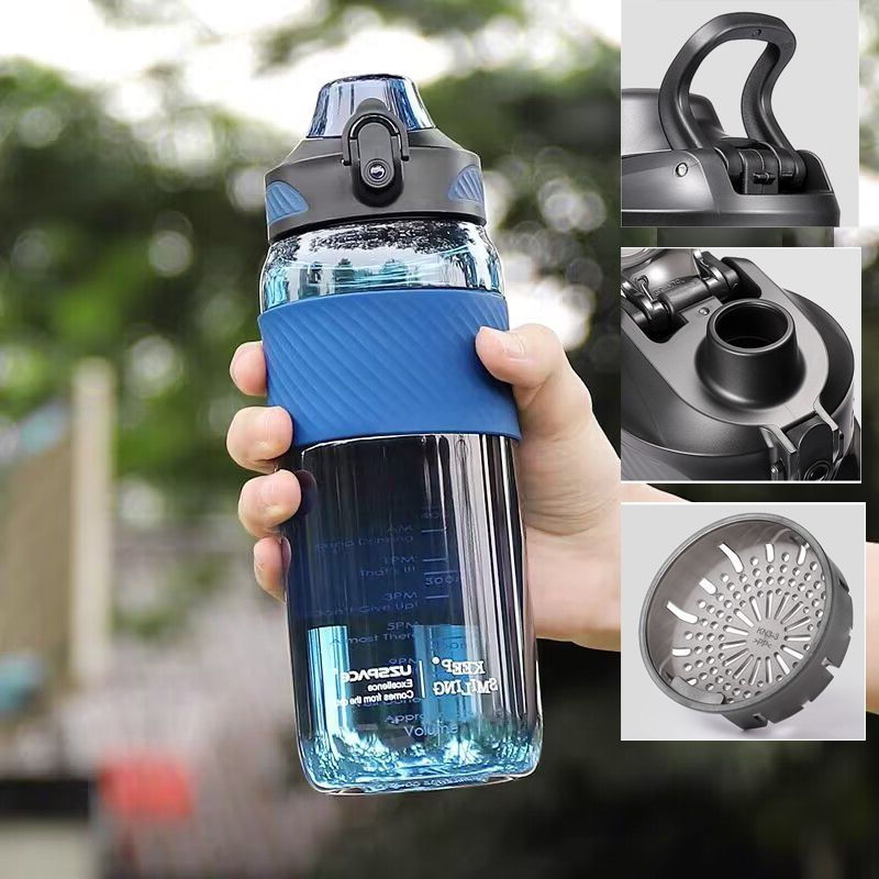 New Product#2025New Water Cup Summer High School Student Men's Large Capacity Sports Water Bottle Hi