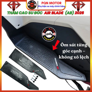 Thảm Để Chân Honda Air Blade AB 2020-2026 Cao Su Chống Trượt Bền Đẹp Ảnh Sản Phẩm Thật