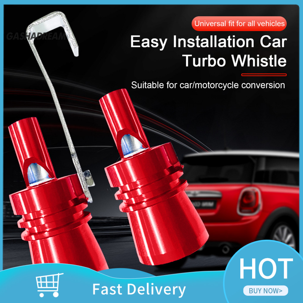 COD| Sửa Đổi Ống Xả Người Gửi Xe Turbo Còi Đa Năng Hợp Kim Nhôm Xe Máy Xả Còi Đuôi Ống Xả Tăng Âm Th