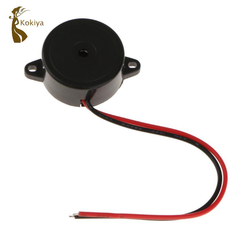 Báo động rung điện tử âm thanh Piezo 23x12 1.5-15V 85dB Màu đen, Gói 1