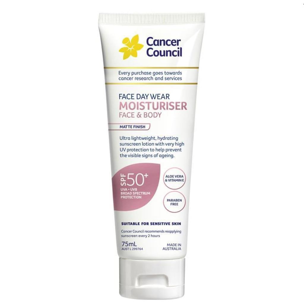 Cancer Council Face Daywear Kem dưỡng ẩm vô hình SPF50 +
