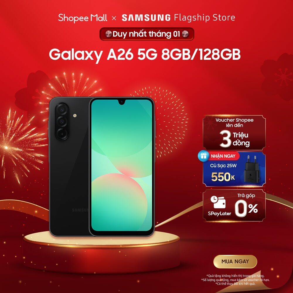 Điện Thoại Samsung Galaxy A26 5G 8GB/128GB - 256GB