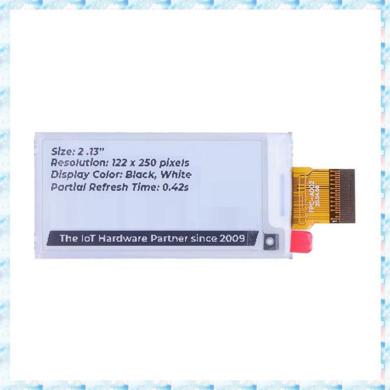 [R Q M U] Mô-đun màn hình đơn sắc E-Ink Màn hình E-Ink 2.13 inch EInk EPaper 122x250 Pixels Giao diệ