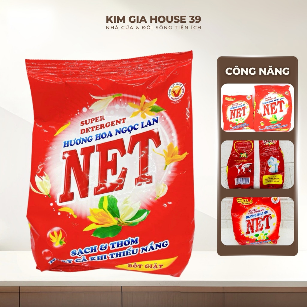 Bột giặt Net Hương hoa sứ 300G